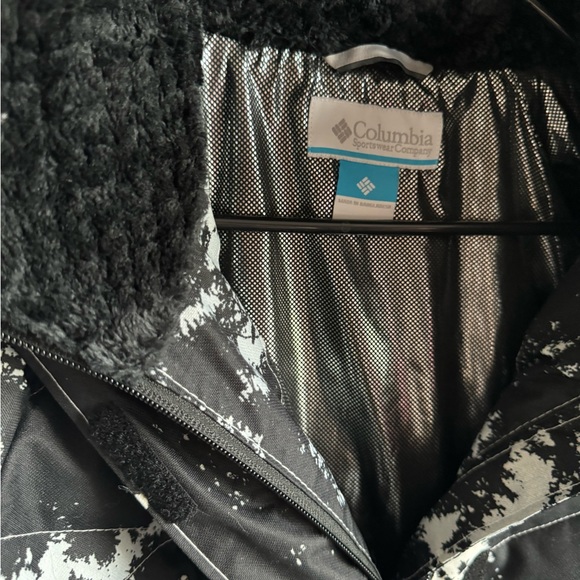 BRAND NEW* S Columbia Women’s Lay D Down Jacket - White Lookup Print - Picture 7 of 14